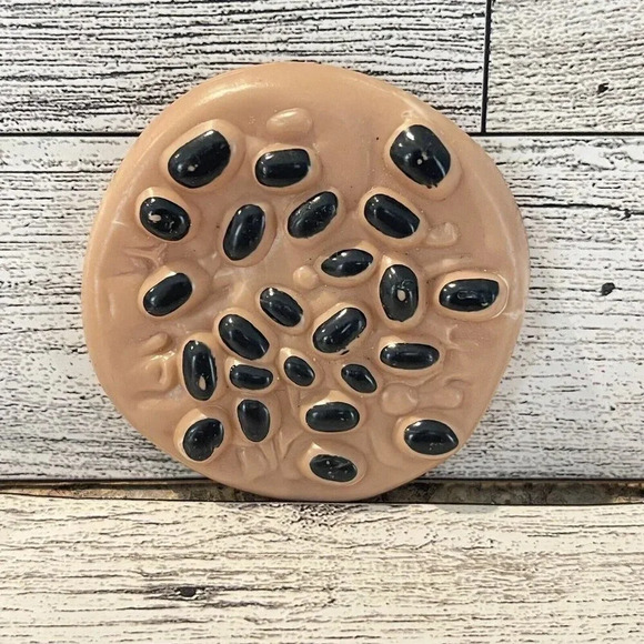 Vintage Play Food Pretend CHOCOLATE CHIP COOKIE SWEET BAKERY SNACK Kitchen Toy - Picture 3 of 3